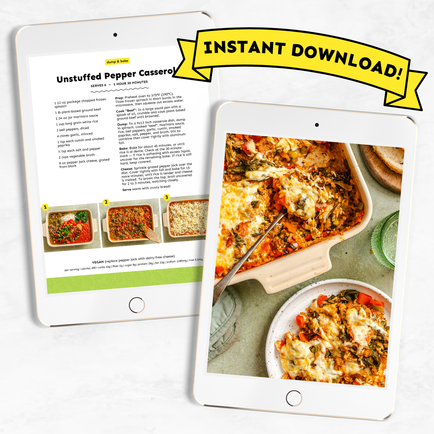 The Dump and Bake Cookbook (Digital Book)