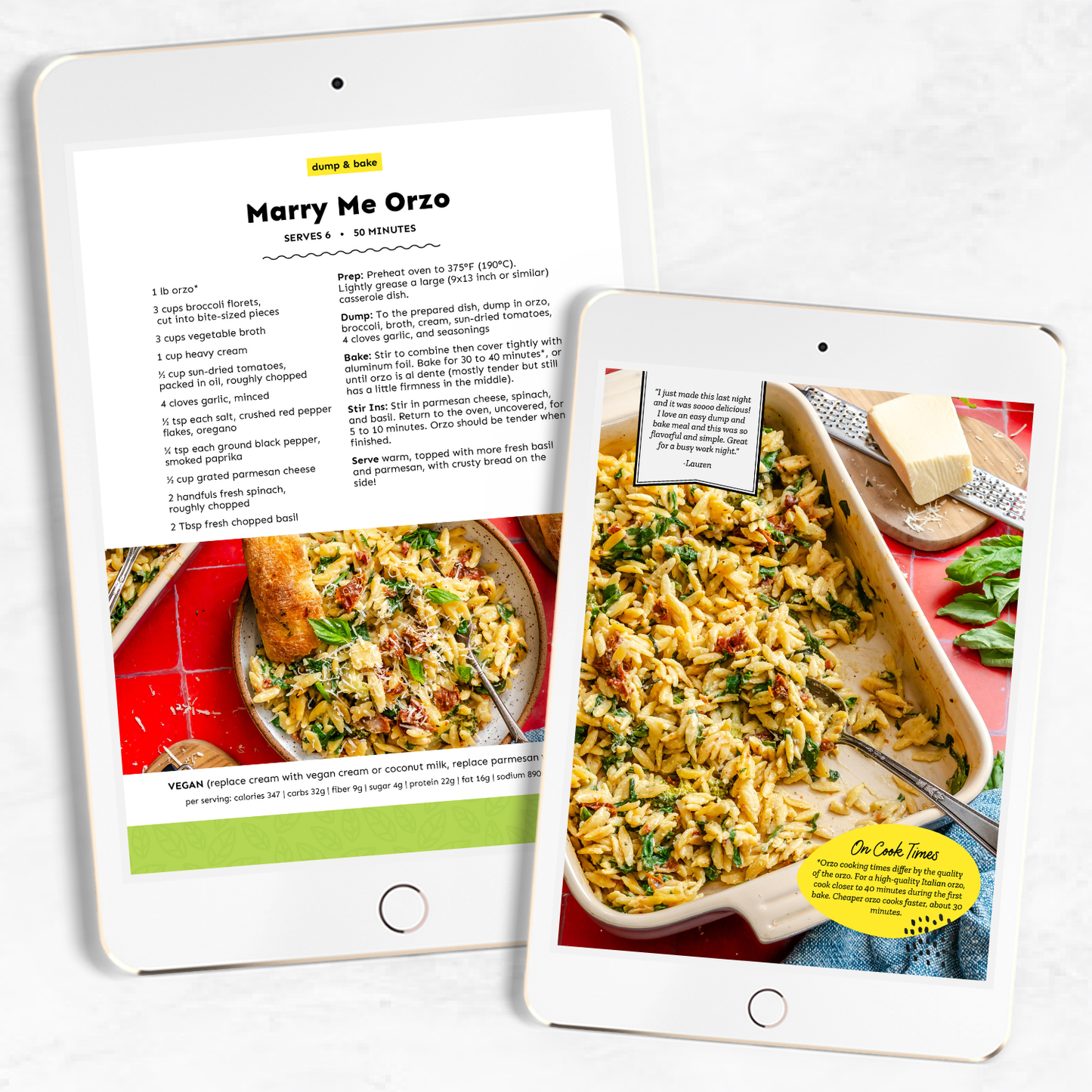 The Dump and Bake Cookbook (Digital Book)