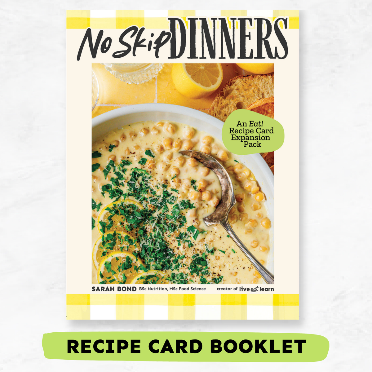 No Skip Dinners: An "Eat!" Recipe Card Expansion Pack